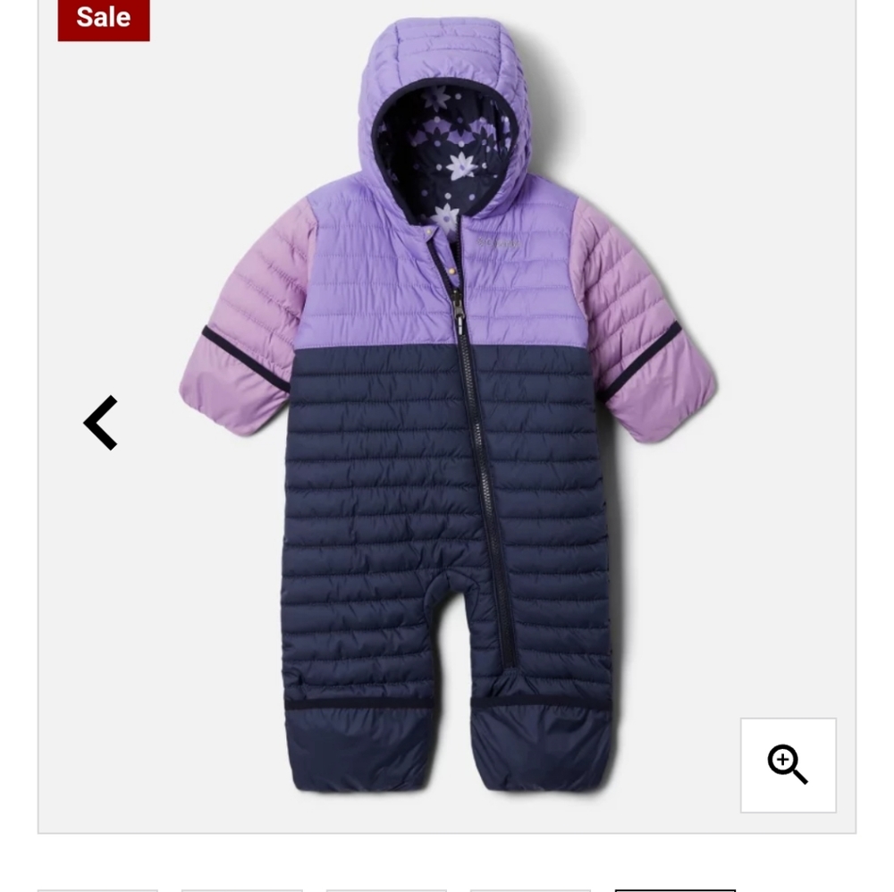 Columbia Infant Powder Lite™ Reversible Puffer Bunting 6-12months